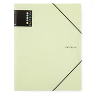 Gumis mappa PASTELINI PP A/4 sárga