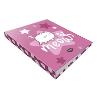 Gyűrűskönyv LIZZYSULI A/4 2 gyűrű Kittok Stars Purrfect