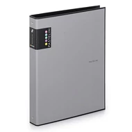 Gyűrűskönyv PASTELINI A/4 4 gyűrű PP 40 mm szürke