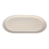 Hidegtál 10 személyes cukornád lebomló 55 x 32 cm fehér 50 darabos