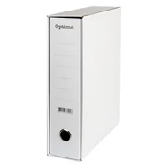 Iratrendező tokos OPTIMA A/4 75 mm fehér