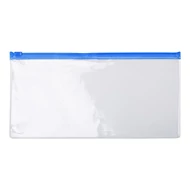 Irattasak OPTIMA DL cipzáras átlátszó