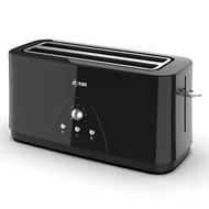 Kenyérpirító DYRAS T-2X2B 4 nyílás fekete