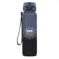 Kulacs ARS UNA műanyag BPA-mentes motivációs 1 liter Stormy Night