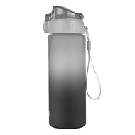 Kulacs OXY CLICK műanyag BPA-mentes 600 ml Ombre fekete-szürke
