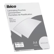 Lamináló fólia IBICO A/4 100 mikron fényes 100 ív/csom