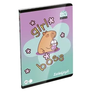 Leckefüzet LIZZYSULI A/5 40 lapos Lollipop Capybara