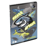 Leckefüzet LIZZYSULI A/5 40 lapos Shark Attack