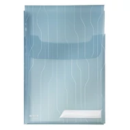 Lefűzhető genotherm LEITZ CombiFile Jumbo A/4 200 mikron füles kék 3 darabos