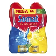 Mosogatógép gél SOMAT Gel Excelence duo lemon 2 x 540 ml