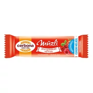 Müzliszelet CERBONA piros gyümölcsös 20 g