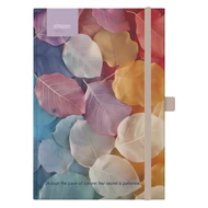 Notesz vonalas STREET Flowers Medaw A/5 96 lapos gumis keményfedelű