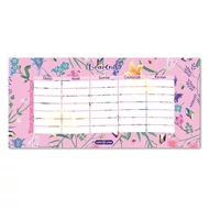 Órarend ARS UNA egylapos kétoldalas Fleur