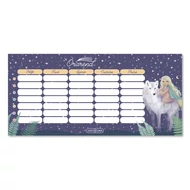 Órarend ARS UNA egylapos kétoldalas Northern Lights