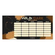 Órarend ARS UNA egylapos kétoldalas Wild On The Dark
