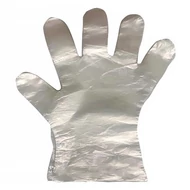 Polietilén kesztyű egyszer használatos 100 darabos
