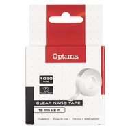 Ragasztószalag kétoldalas OPTIMA 18 mm x 2 m NANO