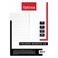 Rovatolt ív OPTIMA A/3 vonalas 60 g 200 íves
