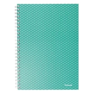 Spirálfüzet vonalas ESSELTE A/5 80 lapos Colour Breeze zöld