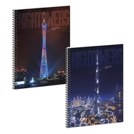 Spirálfüzet vonalas ARS UNA Hightower A/4 60 lapos