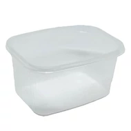 Svédtál elviteles doboz PP 750 ml natúr 50 darabos  10762