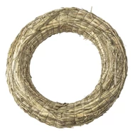 Szalmakoszorú alap 20 cm