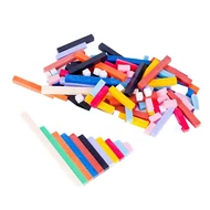 Számolórúd készlet színes 120 darabos