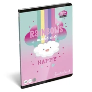 Szótárfüzet LIZZYSULI A/5 32 lapos 31-32 Lollipop Rainbow