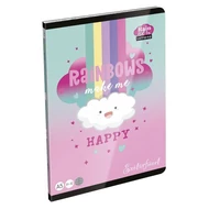 Szótárfüzet LIZZYSULI A/5 32 lapos 31-32 Lollipop Rainbow