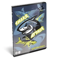Szótárfüzet LIZZYSULI A/5 32 lapos 31-32 Shark Attack