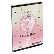 Szótárfüzet LIZZYSULI A/5 32 lapos 31-32 Tiny Dancer Lovely Ballerina