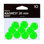 Táblamágnes GRAND 20mm zöld 10 darabos