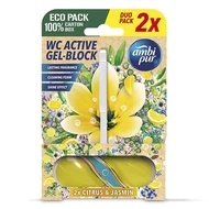 Toalett illatosító AMBI PUR 2x45g Lemon&Jasmin