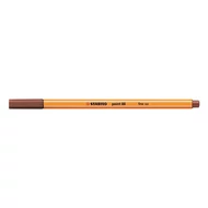 Tűfilc STABILO Point 88 vörösbarna