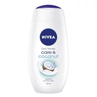Tusfürdő NIVEA care & coconut cream 250 ml