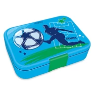 Uzsonnás doboz ARS UNA Champs osztott műanyag 216x153x52 mm