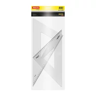 Vonalzókészlet ARISTO Geo College háromszög 2 darabos