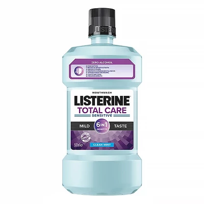 Szájvíz LISTERINE Total Care Sensitive mild taste 500 ml