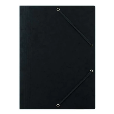 Gumis mappa DONAU A/4 prespán fekete