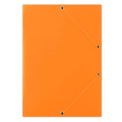 Gumis mappa DONAU A/4 karton narancssárga