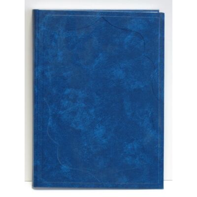 Vendégkönyv A/4 160 lapos sima kék