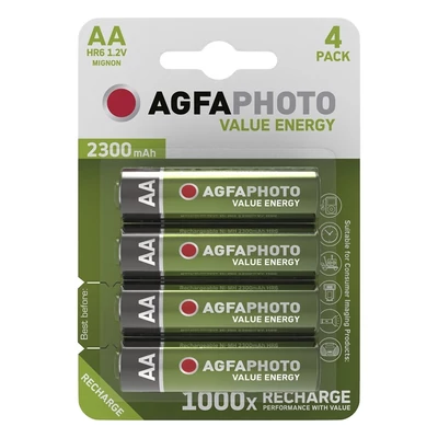Akkumulátor ceruza AGFAPHOTO AA 4x2300 mAh