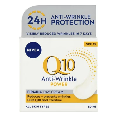 Arckrém NIVEA Q10 power ránctalanító nappali 50 ml