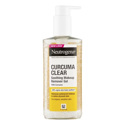 Arclemosó gél NEUTROGENA curcuma clear sminkhez 200 ml