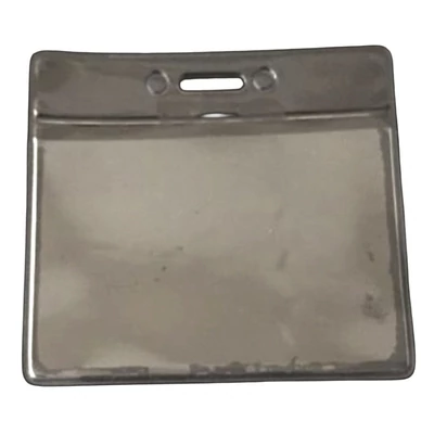 Azonosítókártya tartó Vinyl tasak 90x60mm fekvő áttetsző