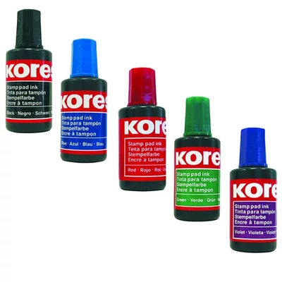 BÉLYEGZŐFESTÉK KORES 28ML PIROS