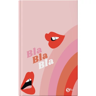 Beírókönyv kockás STREET A/5 96 lapos S-Line keményfedelű vegyes mintákkal