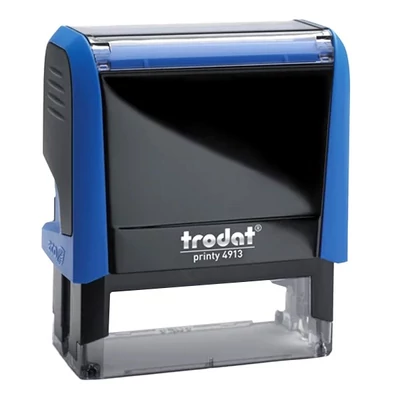 Bélyegző TRODAT Printy 4.0 4913 kék ház kék párna