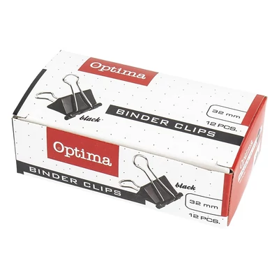 Binder csipesz OPTIMA 32 mm 12 darabos