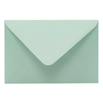 Boríték színes KASKAD LC/5 enyvezett 162x229mm 61 halványzöld 25 darabos